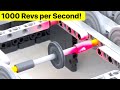 The Fastest Spinning Lego Wheel Ever? RPM Test 2