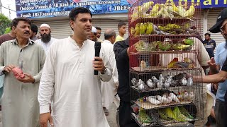 Birds Market Lalukhet Sunday Video Latest Update 6-8-23 in Urdu\/Hindi