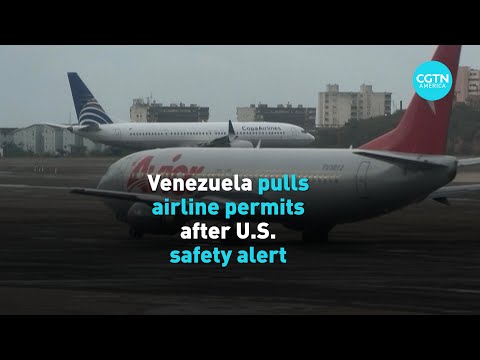 Venezuela pulls airline permits after U.S. safety alert