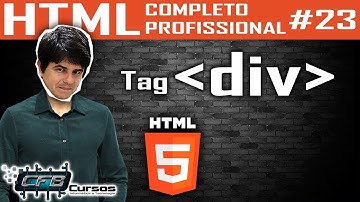Tag div (parte 1) - Curso de HTML Completo e Profissional #23