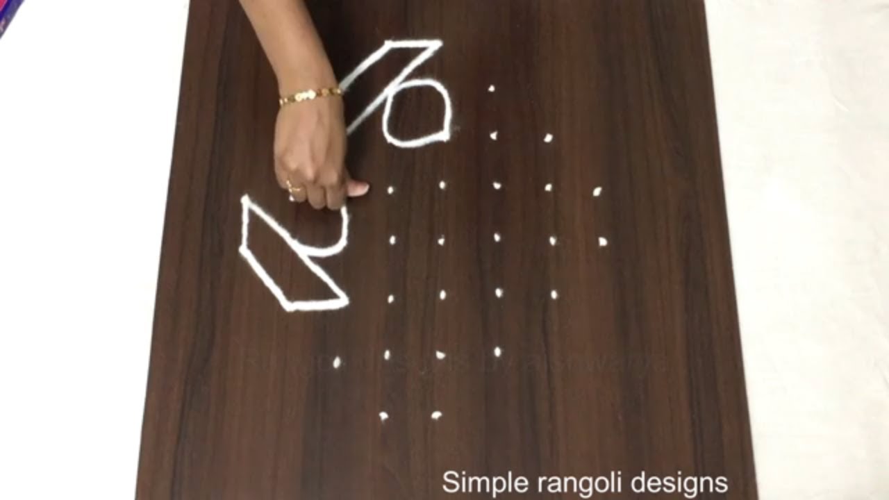 Diwali Special Rangoli Kolam 8 to 2