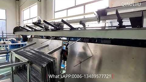 New Style 2D CNC Wire Bending and Butt Welding Machine For Rectangle Shape Frame