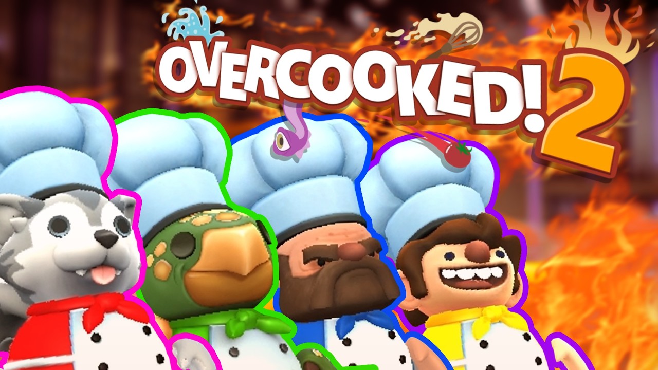 a COZINHA mais CAOTICA do OVERCOOKED 2 🧑‍🍳🍳