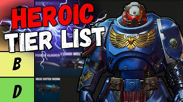 EVERY Heroic Tier Weapon in Space Marine 2 Patch 10.0 RANKED(Tier List)