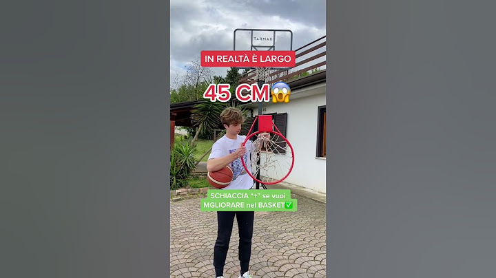 Quanto è largo un canestro? #basketballshorts #basketballshooting