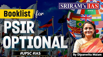 Booklist for PSIR Optional | Best Sources and Strategy for PSIR Optional | UPSC PSIR Booklist | UPSC