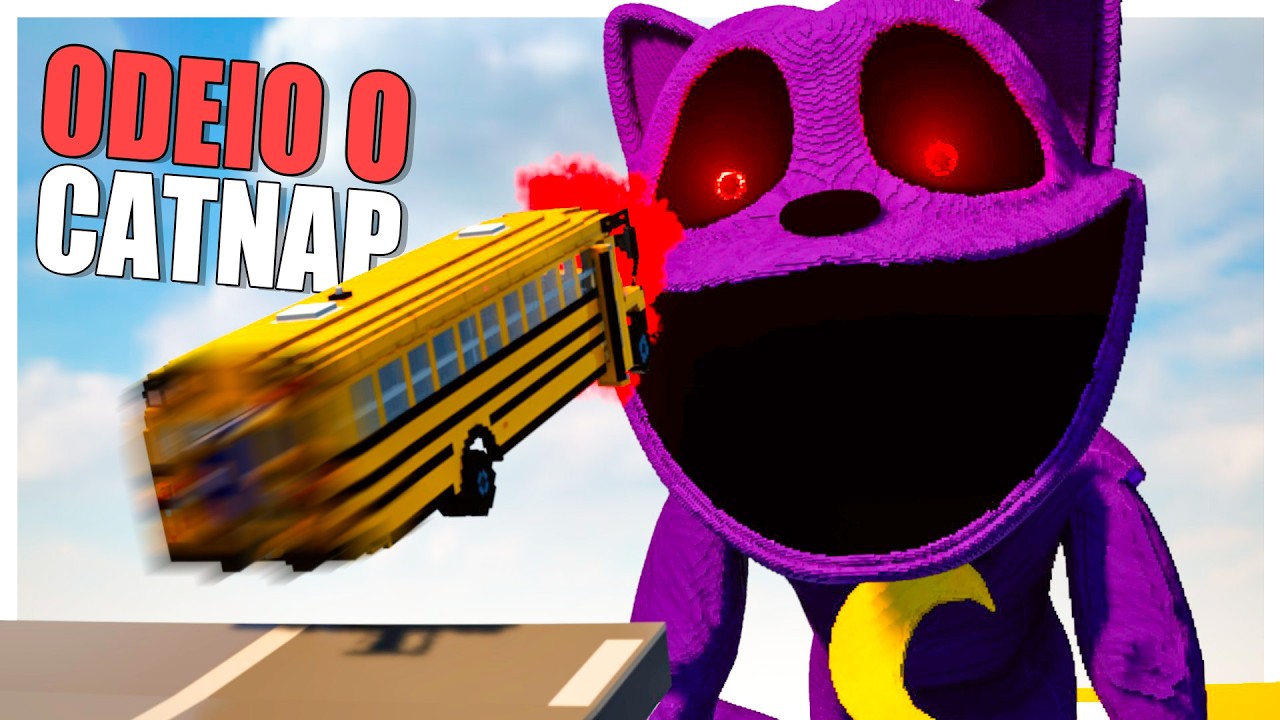 CatNap, Dogday e CatNap pesadelo no Teardown com Mods