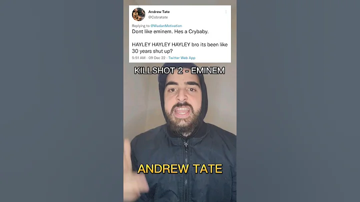 Eminem Dissed Andrew Tate? #EdoubleDie #Eminem #An...