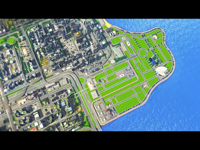 CITIES skylines　国外版 The DOWNTOWN CORE is Finished! - Cities Skylines - YouTube