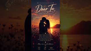 Doar Tu #iubire #trist #dor #suflet #melodii #muzica #romania #sentimente #inima