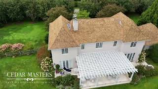 Bridgehampton Cedar Roofing by Cedar Masters