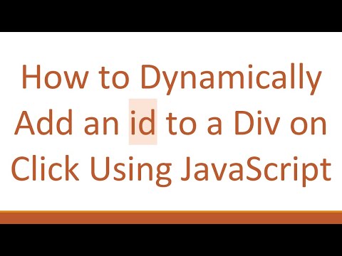 How to Dynamically