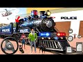 NEW FRANKLIN POLICE TRAIN IN PURCHASE IN INDIAN THIEF AURA SIMULATOR GAME PLAY.