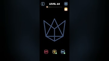 One line Drawing puzzle level 62,63,64