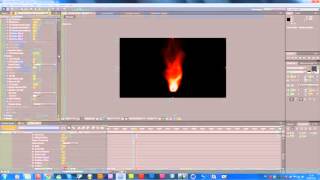 #18 After Effects Tutorial   Creating Fire With Particular