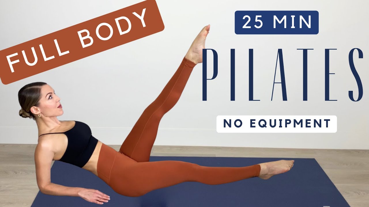 25 MIN FULL BODY PILATES WORKOUT FOR BEGINNERS (No