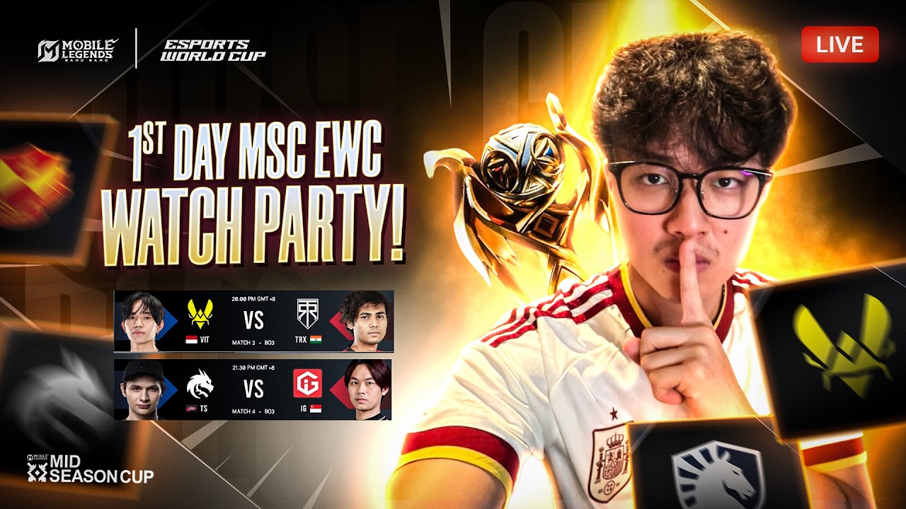 TEAM SPIRIT vs IGNITE GAMING! MIRKO MSC EWC 2026 CO STREAM DAY 1