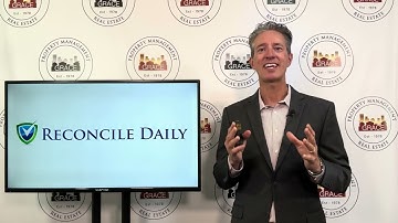 Reconcile Daily - a full service trust accounting firm for property managers
