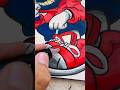 Evil hooded character with alcohol markers #shorts #shortsfeed #shortvideo