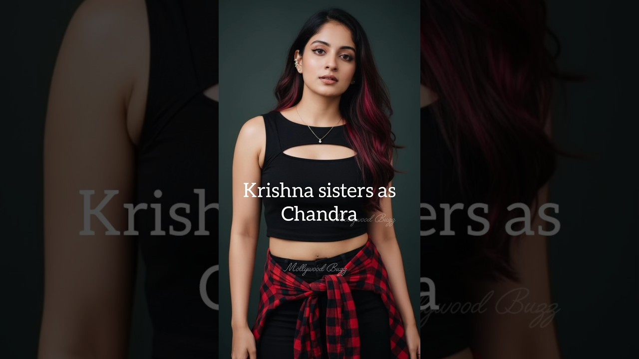 ചന്ദ്ര ആയി ahadishika Lokah movie Kalyani Priyadarshan | Ahaana krishna Ishaani Hansika Diya Krishna