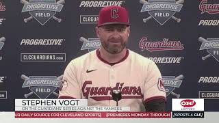 Stephen Vogt Reflects on the Guardians Series vs. the Yankees - Sports4CLE, 4/24/25