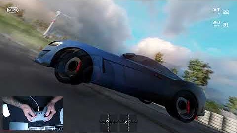 Practicing Full Manual using DJI FPV Remote Controller 3 on Liftoff Slipstream