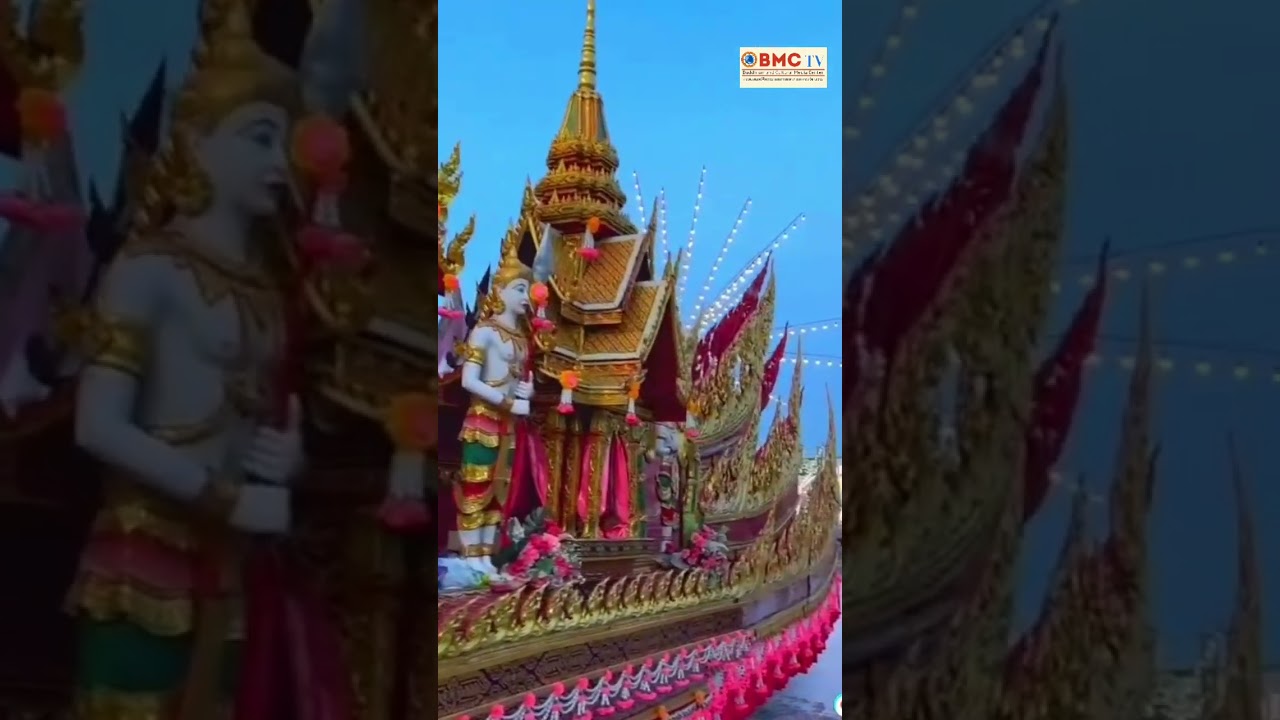 ร้อยเอ็ดเป็นเลิศ ลายบั้งไฟสวยงามแห่งเมืองสุวรรณภูมิ คือลายศรีภูมิ