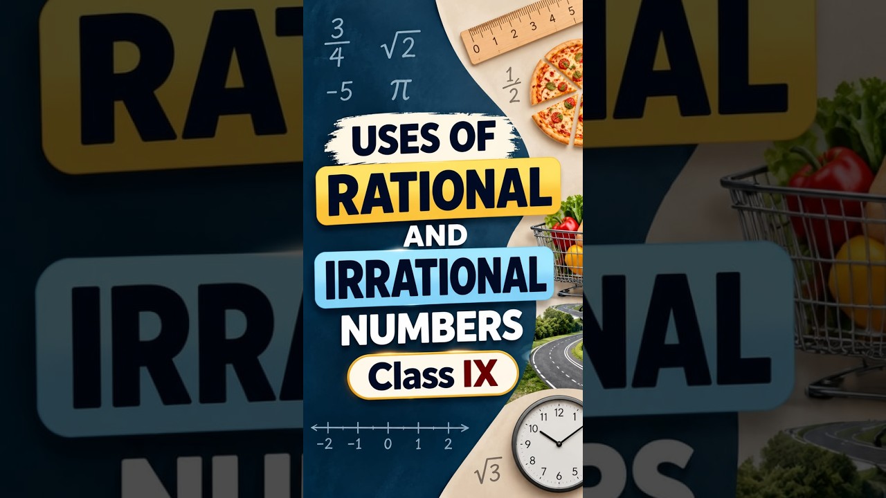 Rational Numbes R Uses of Rational and Irrational Numbers in Real Life | Class 9 Maths ...