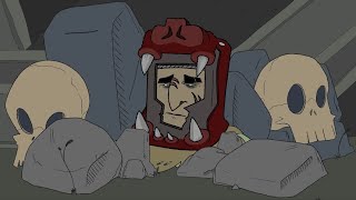 Dark Souls 2 animated Vengarl head practice