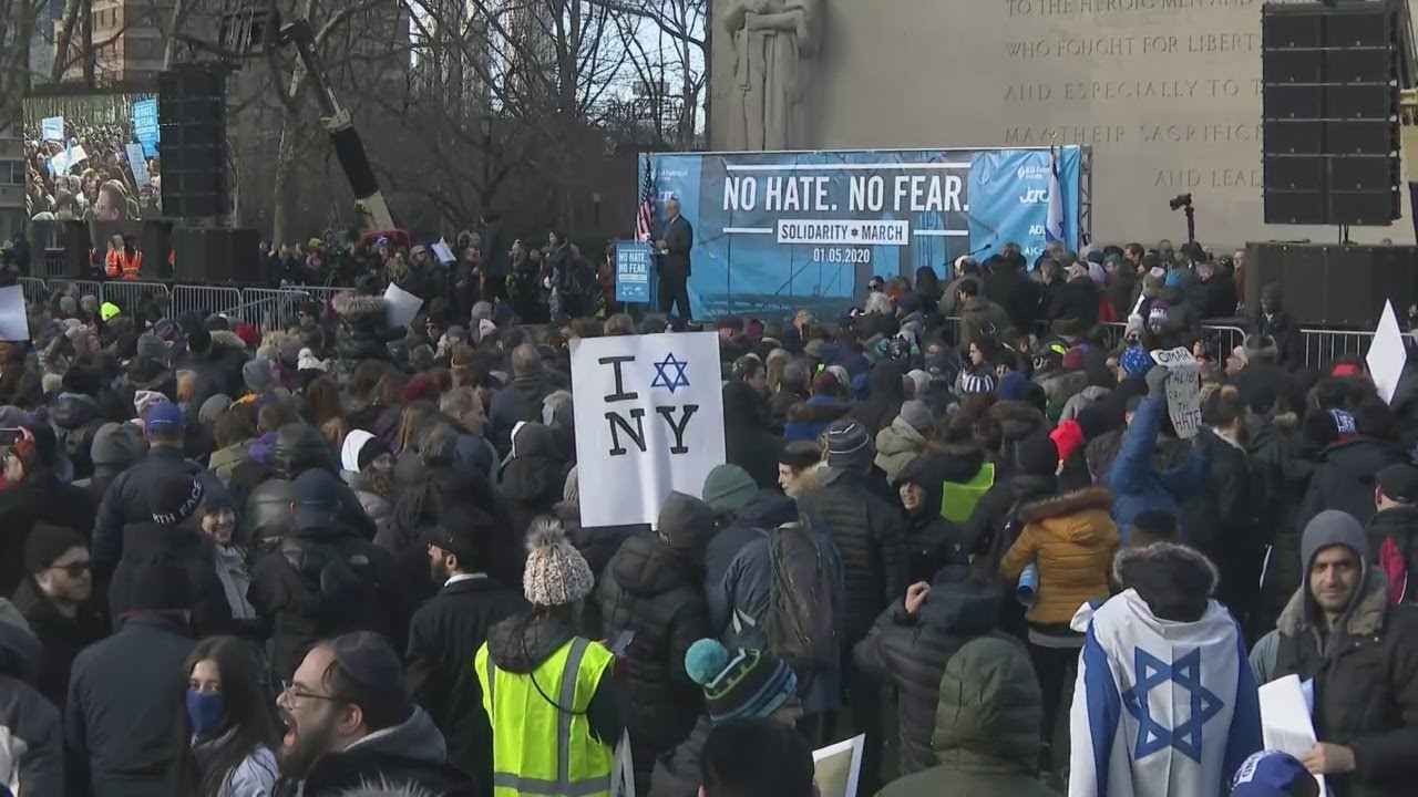 Officials, Community Members Speak At Anti-Hate Rally Supporting Jewish ...