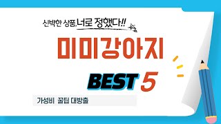 미미강아지 후기 리뷰 추천 TOP5