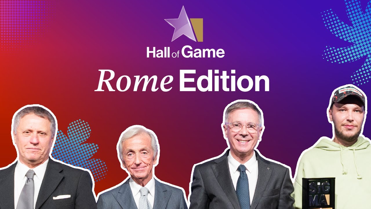 Sigma Rome Hall SiGMA's Hall of Game 2025 in Rome highlights Italy's most impactful ...
