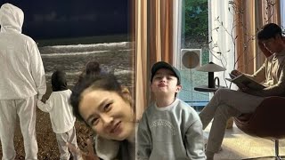 Hyun Bin Taking Care of his son as Son Ye-jin began Filming for her new movie