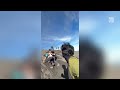 Hikers Panic When Volcanic Crater Suddenly Erupts Before Their Eyes | #volcano
