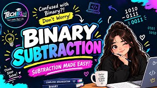 Binary Subtraction Made EASY 🔥 | Learn Binary Subtraction Step-by-Step | COA