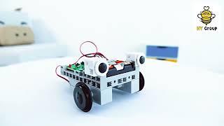 Programming Coding Robot Car Button Control