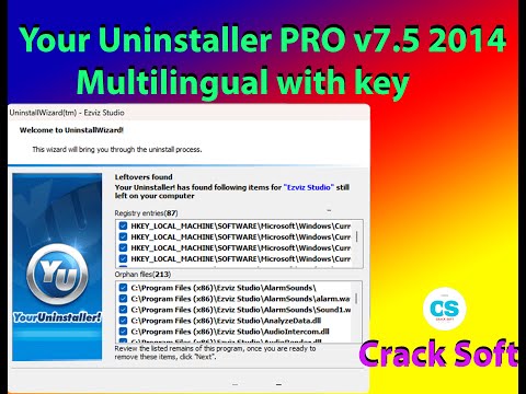 Your Uninstaller PRO v7.5 2014 Multilingual with key