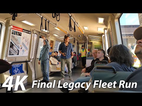 ⁴ᴷ⁶⁰ BART: Final Journey on the Legacy Fleet from MacArthur to Fremont