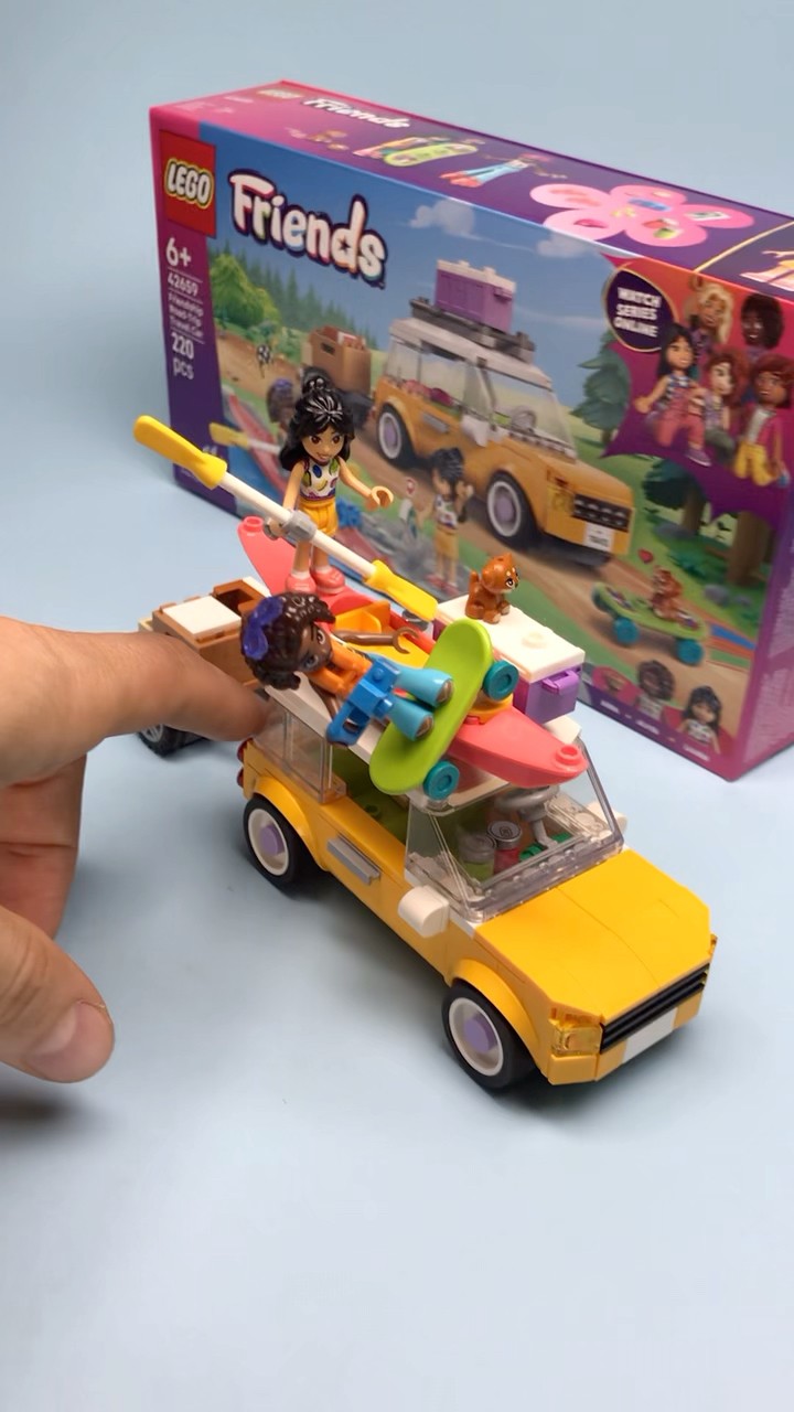 LEGO Friends #42659 Friendship Road Trip Travel Car set is here