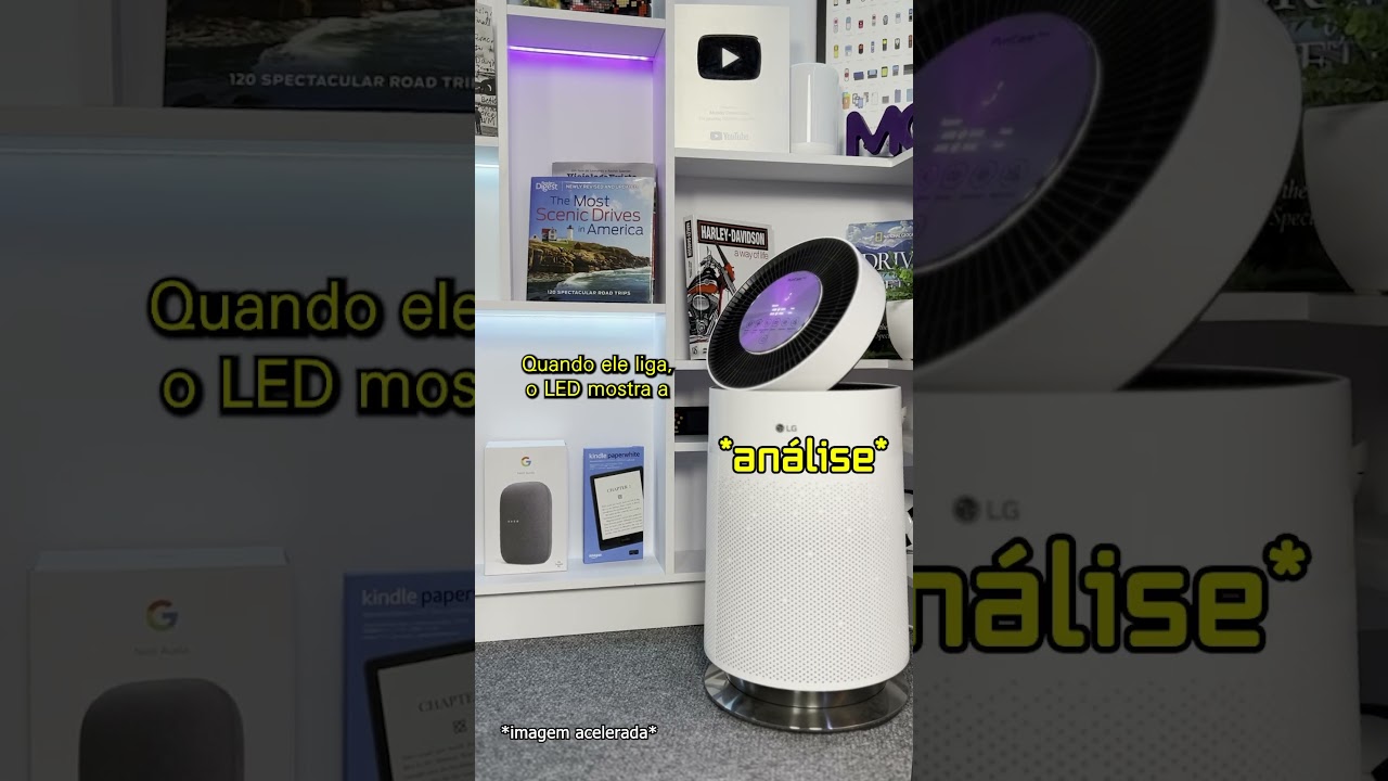 O que é esse robozinho? É o purificador LG Puricare!