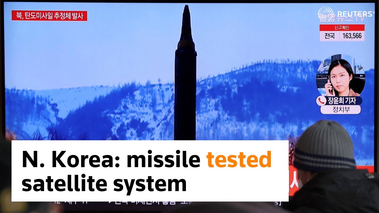 North Korea says latest test was for 'reconnaissance satellite'