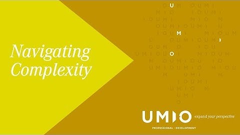 UMIO | Navigation Complexity