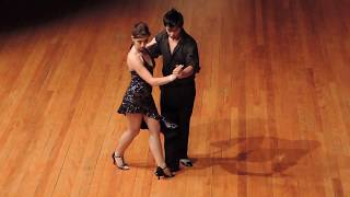 Sheldon & Carolina Pionate Tango Performance Salsa Congress Nz 2013