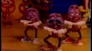 Retro 80s California Raisins Commercial 1986