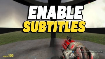 How To Enable Subtitles in Garry