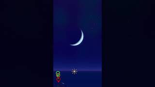 #Godot Skybox Shader with Moon Cycles #gamedev  #space