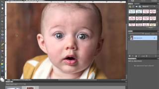 Photoshop edit of 6 month old Zayden screenshot 4