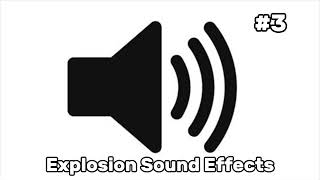 Explosion Sound Effects Resimi