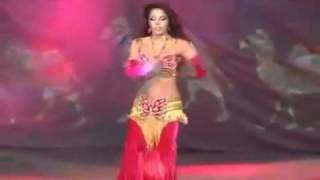 Santana ~ Black Magic Woman with sensational belly dancer