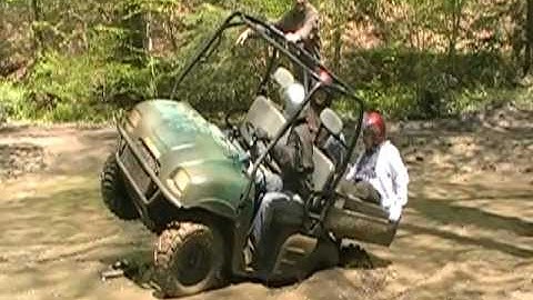 polaris ranger almost stuck in mud